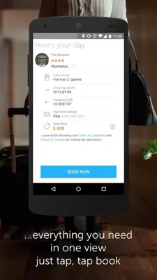 Booking Now android App screenshot 1